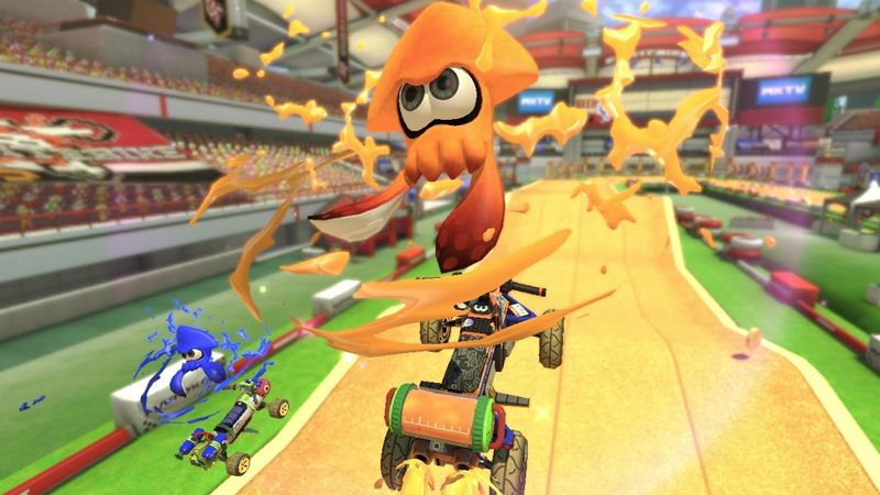 The Inklings kept all their personality when they sped their way onto the raceway.